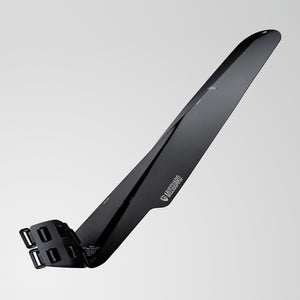 Black bicycle effective mudguard for all bike types