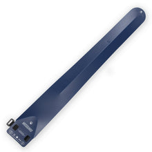 Load image into Gallery viewer, Blue bicycle mudguard, removable, packable, efficient