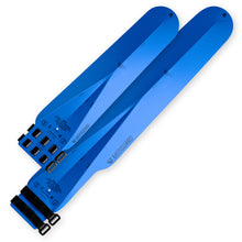 Load image into Gallery viewer, Blue rollable bicycle fenders made of recycled plastic